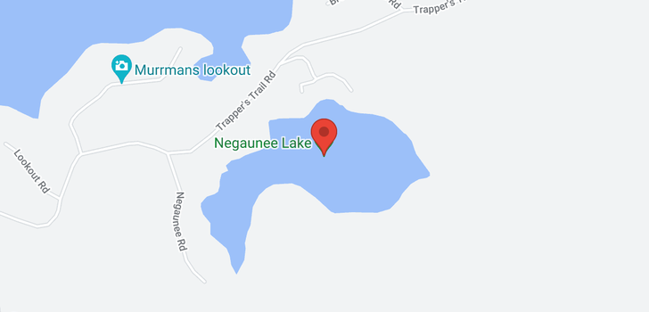map of 1053 NEGAUNEE LAKE ROAD